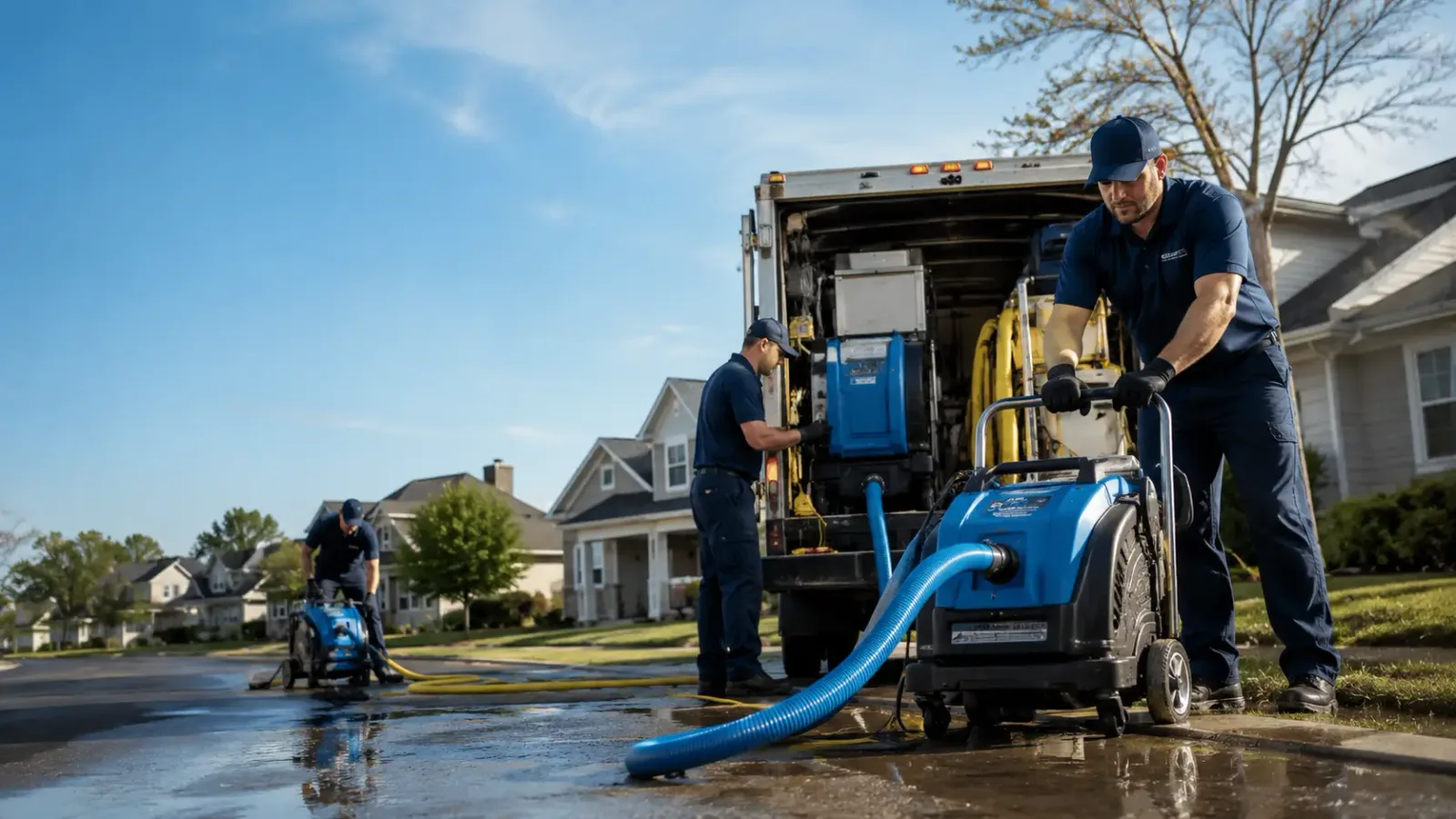 Flood Damage Cleanup in La Mirada, CA
